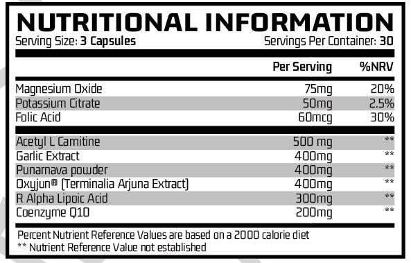 Chemical Warfare Pulsate - Heart Health 30 Servings