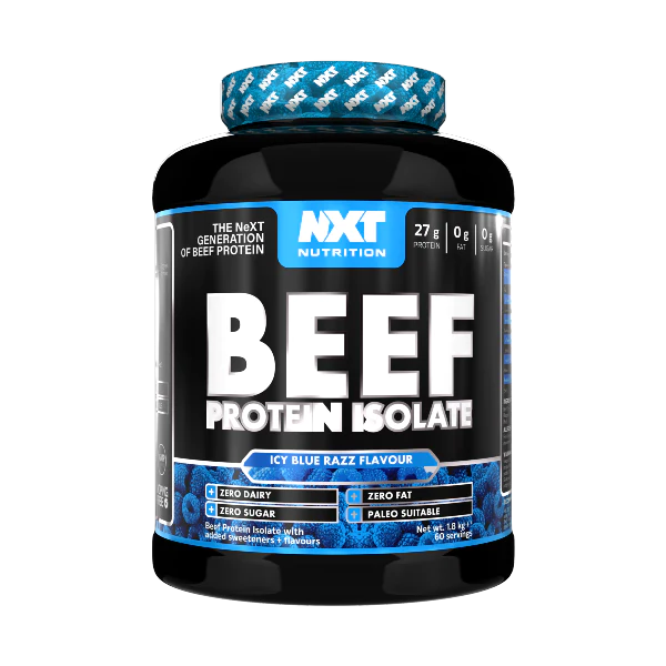 NXT Nutrition Beef Protein Isolate 1.8kg 60 servings