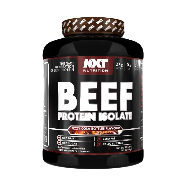 NXT Nutrition Beef Protein Isolate 1.8kg 60 servings