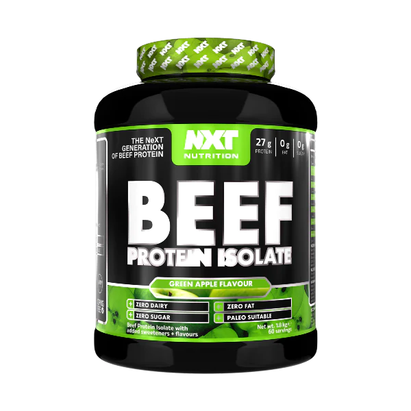 NXT Nutrition Beef Protein Isolate 1.8kg 60 servings