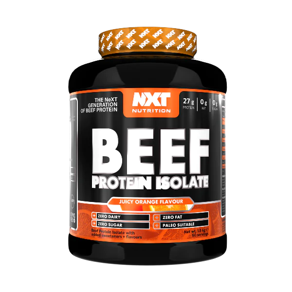 NXT Nutrition Beef Protein Isolate 1.8kg 60 servings