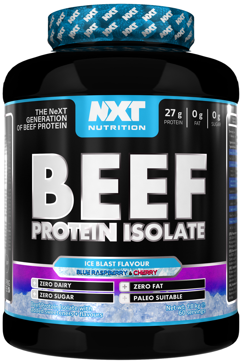 NXT Nutrition Beef Protein Isolate 1.8kg 60 servings
