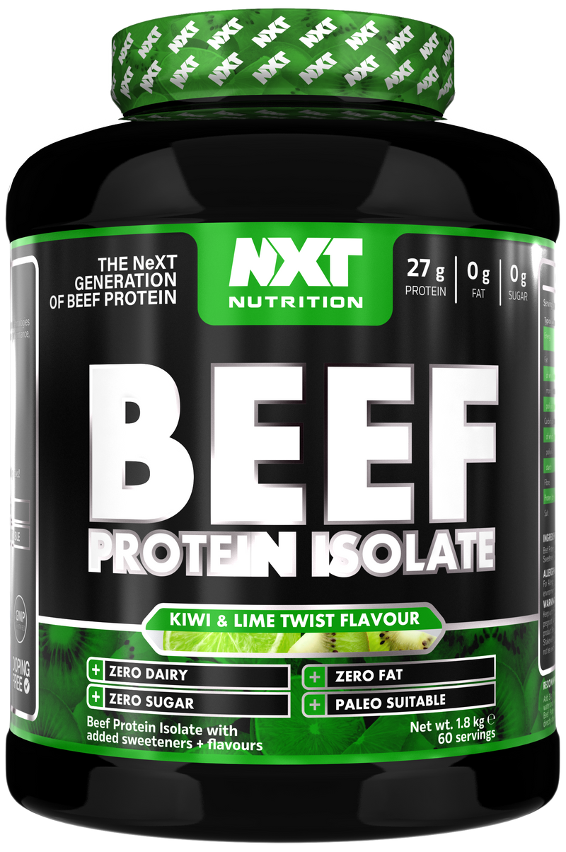 NXT Nutrition Beef Protein Isolate 1.8kg 60 servings