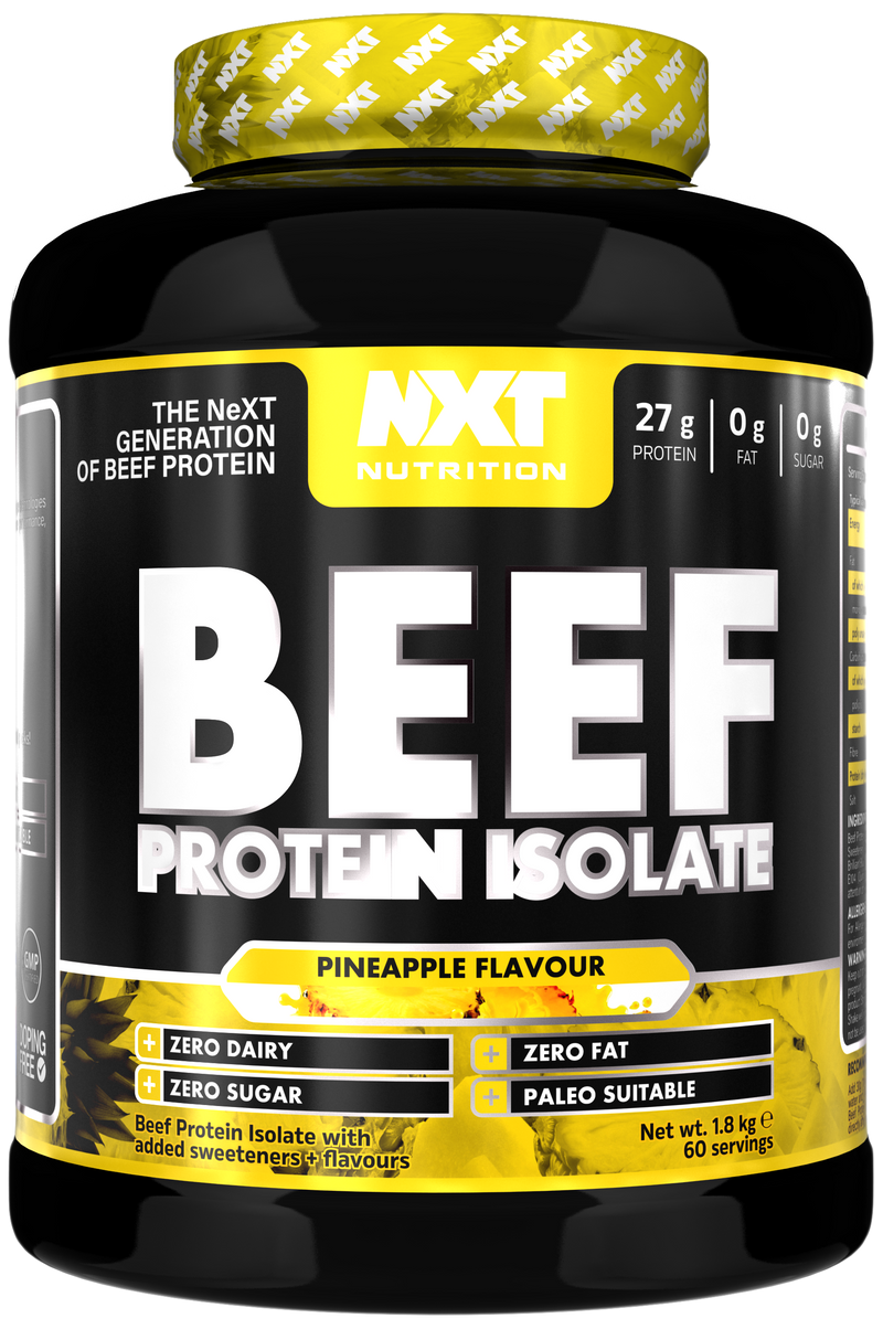 NXT Nutrition Beef Protein Isolate 1.8kg 60 servings