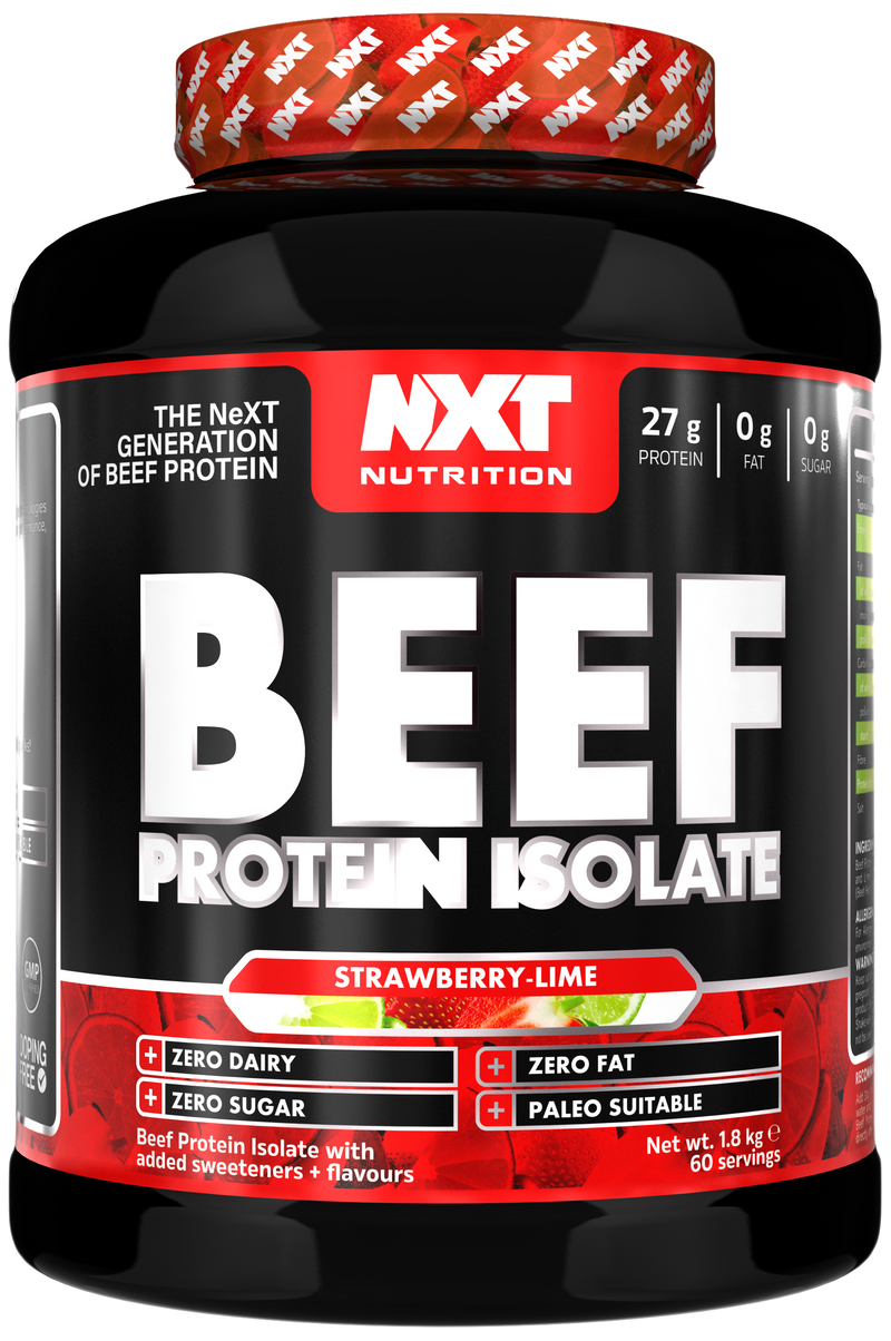 NXT Nutrition Beef Protein Isolate 1.8kg 60 servings