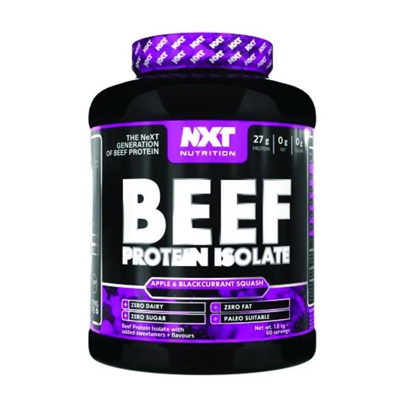 NXT Nutrition Beef Protein Isolate 1.8kg 60 servings