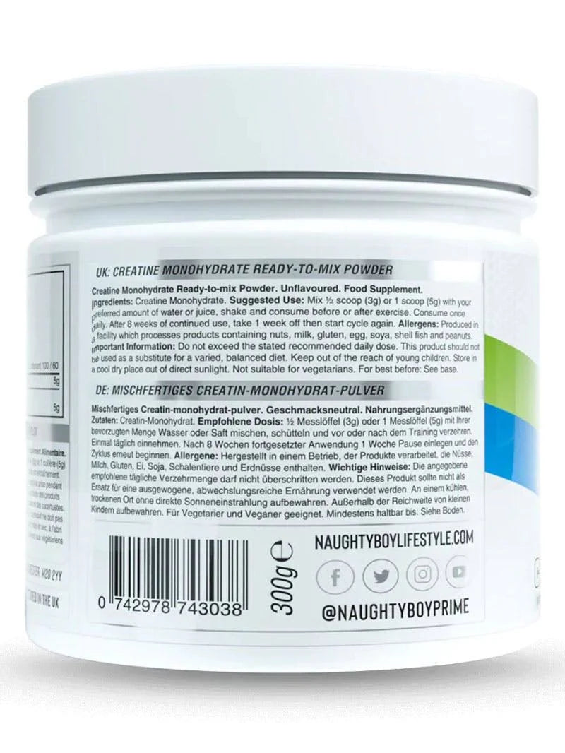 Naughty Boy PRIME Creatine 300g