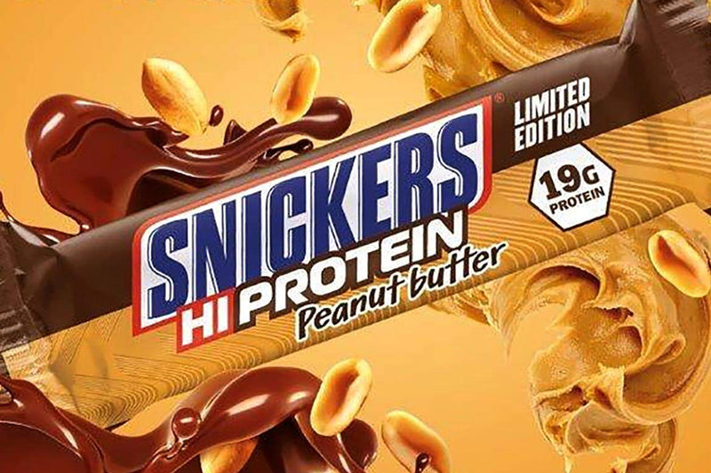 Snickers Hi-Protein Chocolate Bars Peanut Butter Limited Edition